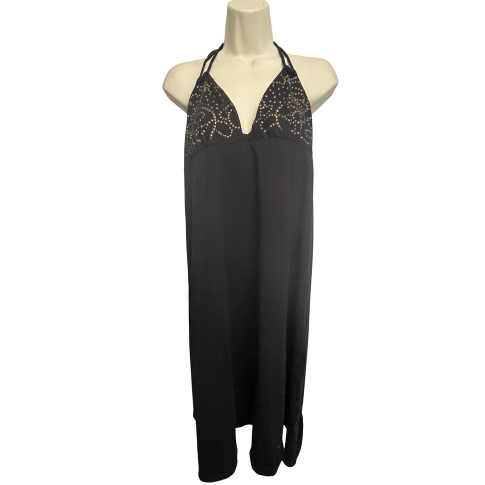 Victoria Secret Bra top Halter Dress, size XL studded detail NWOT